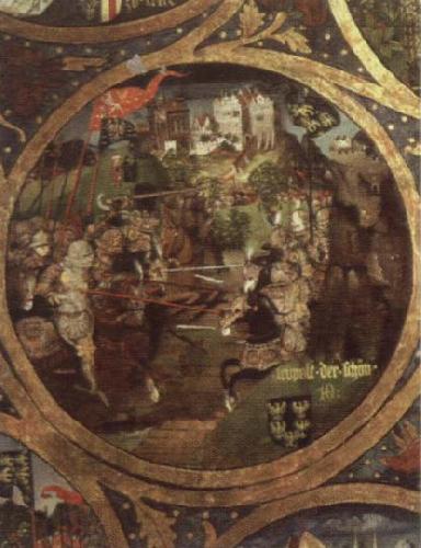 Maler, Hans battle of mailberg China oil painting art